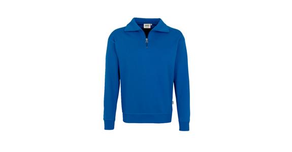 Zip-Sweatshirt Premium royal Gr.L
