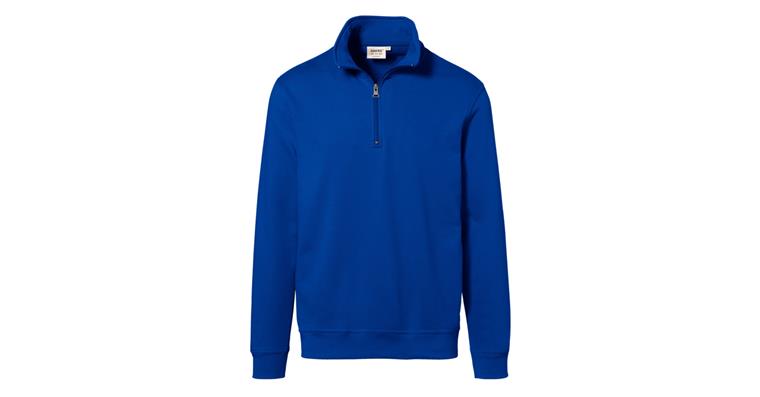 Zip-Sweatshirt Premium royal Gr.L