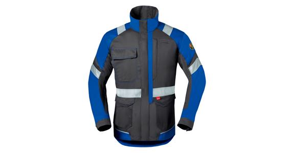Long jacket 5Safety Image protection class 2 grey/cornflower blue size 50