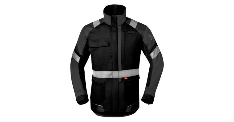 Langjacke 5safety Image Schutzklasse 2 schwarz/grau Gr.48