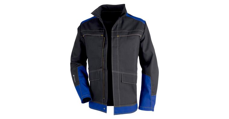 Jacke SAFETY X6 anthrazit/kornblau Gr.52