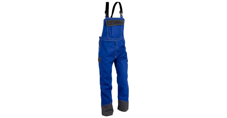 KUEBLER - Latzhose SAFETY X6 kornblau/anthrazit