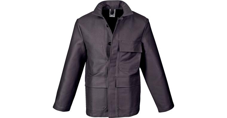 Schweißerschutz-Jacke Proban® grau Gr.62