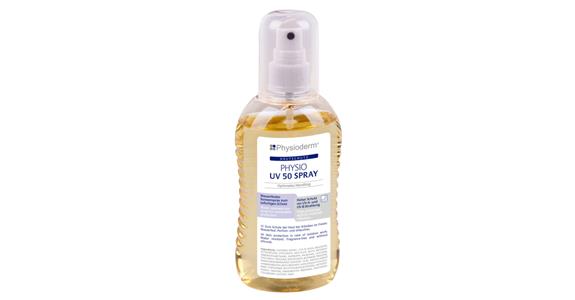 Sun protection spray Physio UV 50 200 ml pump bottle