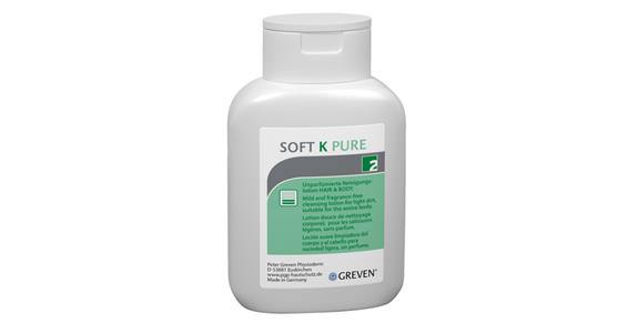 Skin cleaner SOFT K Pure 250 ml bottle