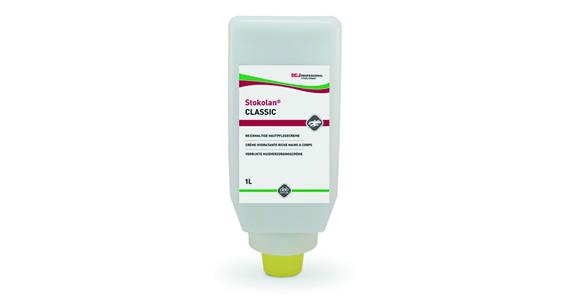 Skin care cream Stokolan® Classic silicone-free 1000 ml soft bottle