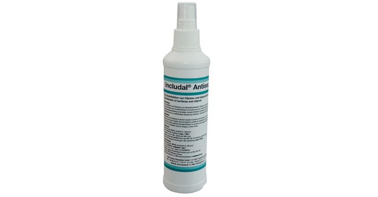 Disinfection spray Includal® Antisept spray bottle 250 ml