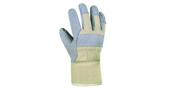 Rindspaltleder-Handschuh VE=12 Paar Gr.11