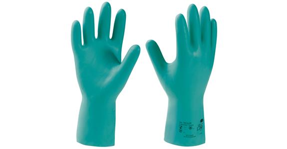 Chemical protective glove Camatril® 730 PU=10 pairs size 9