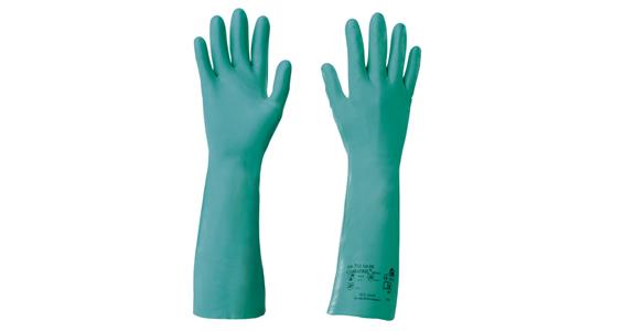 Chemical protective glove Camatril® 732 PU=10 pairs size 9