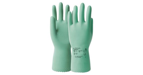 Chemikalienschutz-Handschuh Lapren® 706 Länge 310 mm Pack = 10 Paar Gr.9