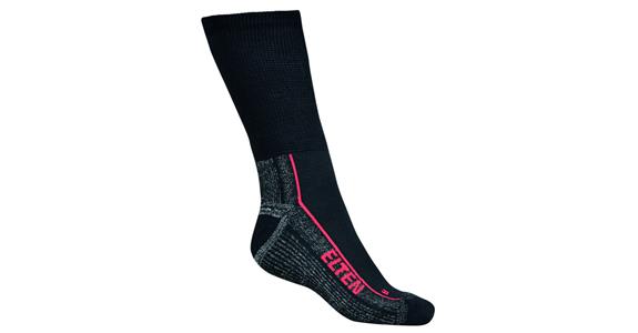 Functional sock black-grey size 39-42