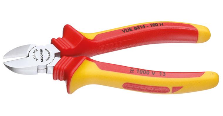 VDE-Seitenschneider mit Hüllenisolierung VDE 8314-160 H