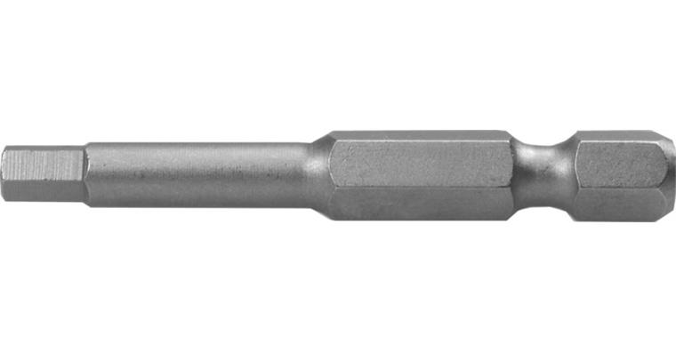 1001126084 ASW hexagon bit 1/4' E 6.3 size 2.5 mm 50 mm, tough version