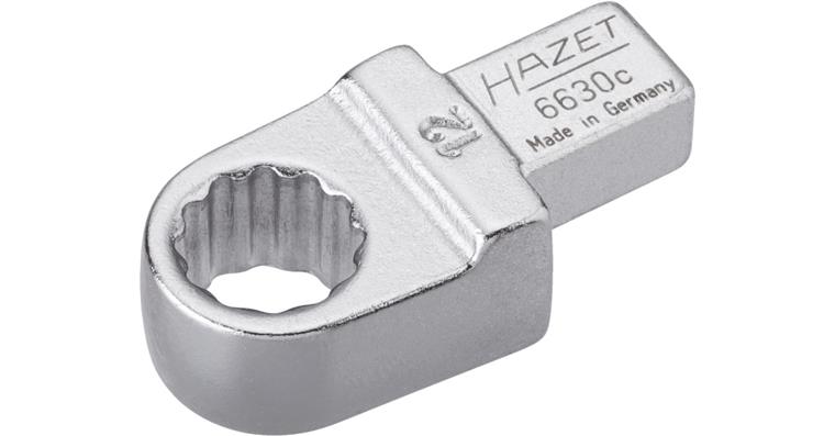 HAZET ring plug-in tool, 12 mm, plug-in square 9x12 mm