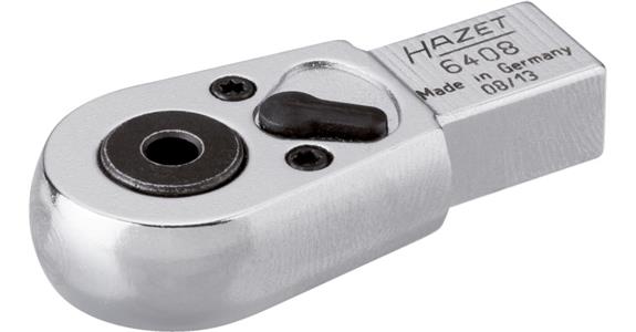 HAZET Einsteck-Umschaltknarre 1/4' Bitaufnahme, Einsteckverkant 9x12 mm