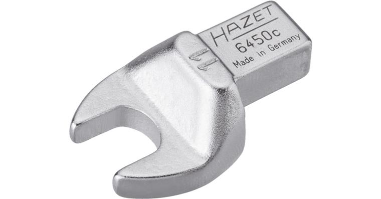 HAZET open-end wrench plug-in tool, 11 mm, plug-in square 9x12 mm