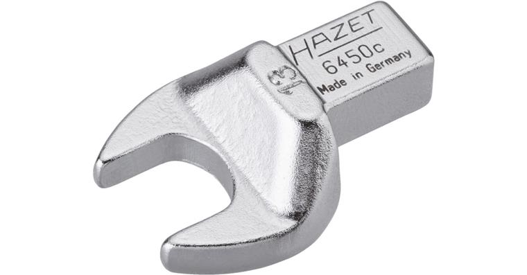 HAZET open-end wrench plug-in tool, 30 mm, plug-in square 14x18 mm