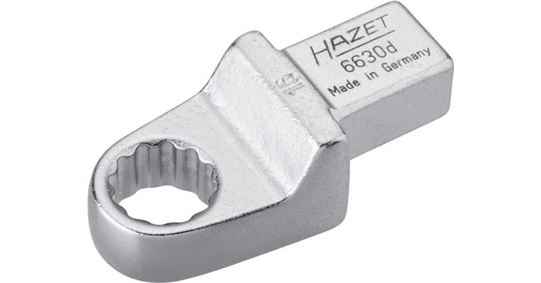 HAZET ring plug-in tool, 30 mm, plug-in square 14x18 mm