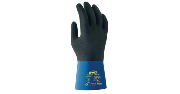 UVEX Rubiflex XG chemical protective glove, size 7