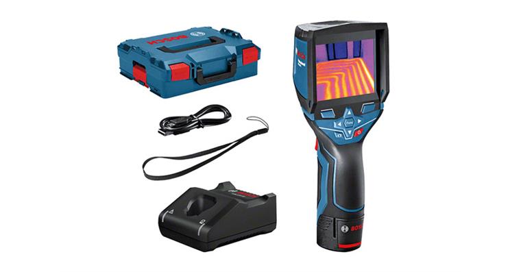 BOSCH thermal imaging camera GTC 400 C, 12 V/1.5 Ah battery