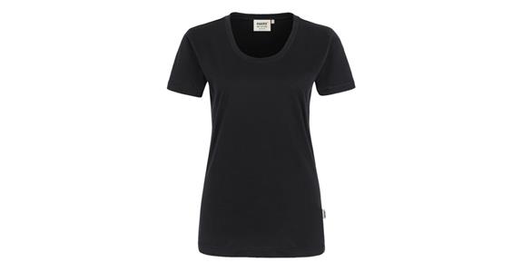 Damen-T-Shirt Classic schwarz 2XL