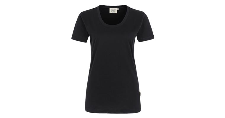 Damen-T-Shirt Classic schwarz 2XL