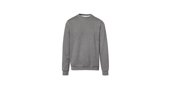 Sweatshirt Premium grau meliert 3XL