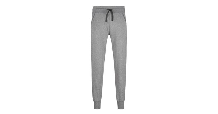 HAKRO Jogging bottoms grey mottled XL
