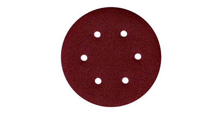 Klett-Schleifscheibe Ø 150 mm 6-Loch Korn 150 Pack = 100 Stück