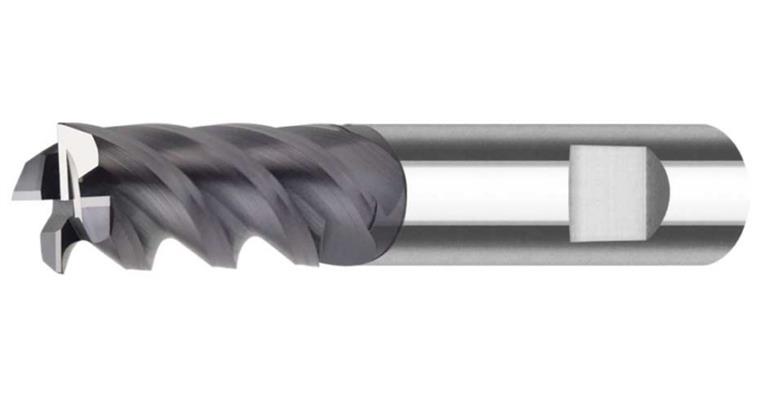 SC end mill long 45° DIN 6535 HB SC-TiAlN 4 cutting edges dia. 20 mm
