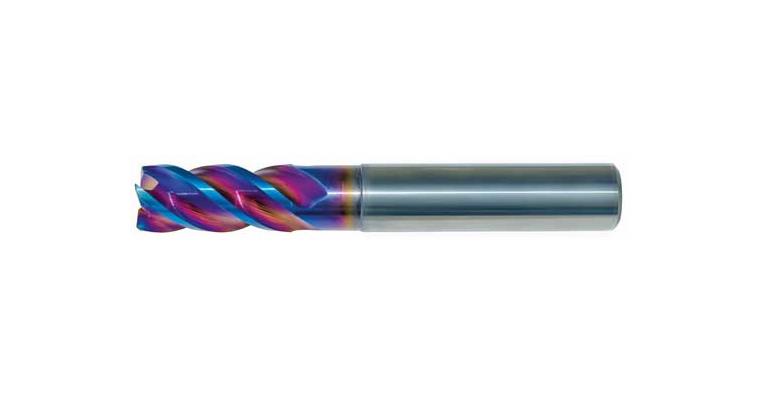 SC end mill BlueCut long 4 cutting edges DIN 6535 HA dia. 5x57 mm