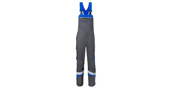 Dungarees 5Safety Image protection class 1 grey/cornflower blue size 62