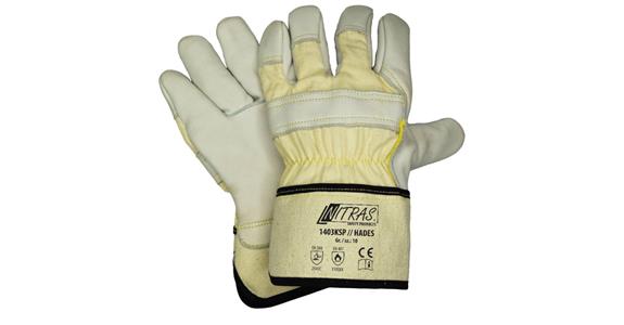 Protective glove 1403KSP EN388, 2-5-4-3-C, 1403 size 9 P=12P