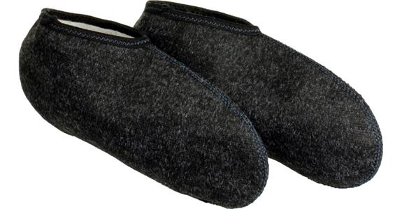 Shoe liners grey, in pairs, size 41-42