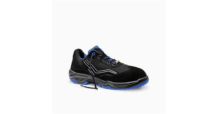 Low-cut safety shoe AMBITION Low blue S1 size 47