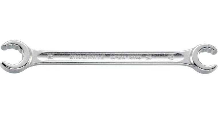 STAHLWILLE double box-end wrench 12 x 14 mm DIN 3118 OPEN-RING