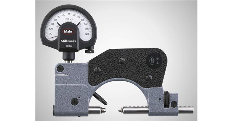 Feinzeiger-Gewinderachenlehre 852, ohne Feinzeiger Mb 45-85 mm
