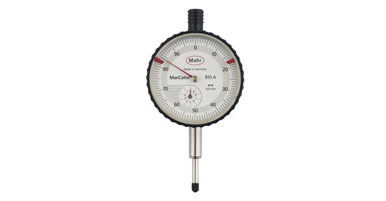 1001744423 Messuhr metrisch 10 mm, 0,01mm, Ø58 mm MarCator 810A