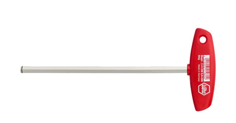 1001616702 WIHA hexagon screwdriver 2.5 x 200 mm T-handle