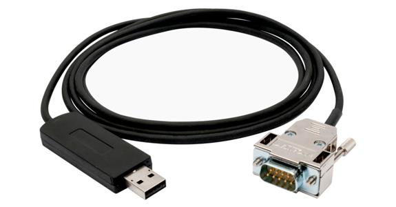 TESA Verbindungskabel RS232 (Sub-D) mit USB-Stecker