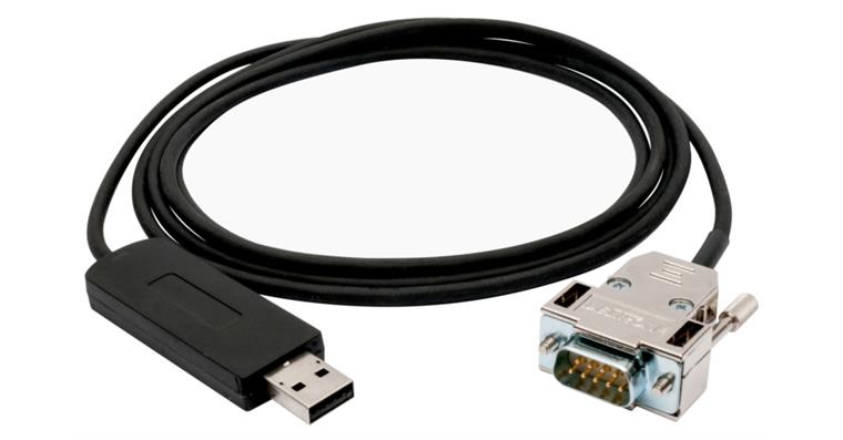 TESA Verbindungskabel RS232 (Sub-D) mit USB-Stecker