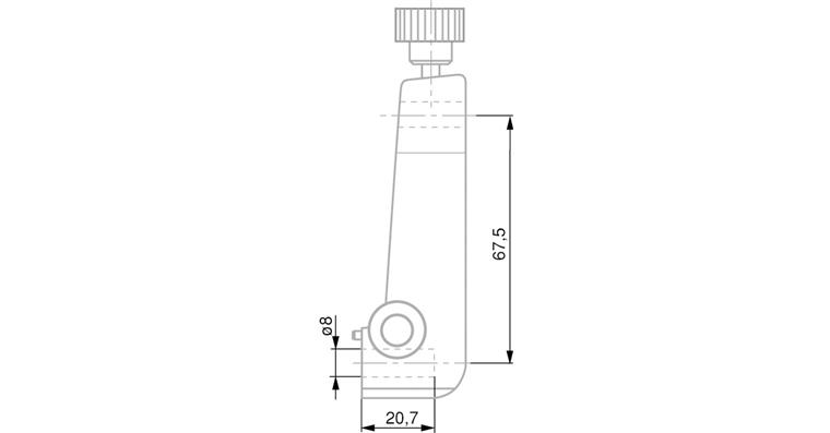 TESA gauge slide carrier for CAPAX 2000 gauge slides