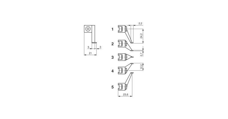 TESA gauge slide type VBM for FMS 100