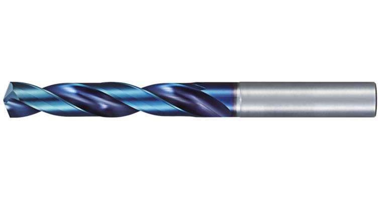 SC twist drill bit AquaREVO 5xD DIN shank tip angle 135° dia. 7.0 mm