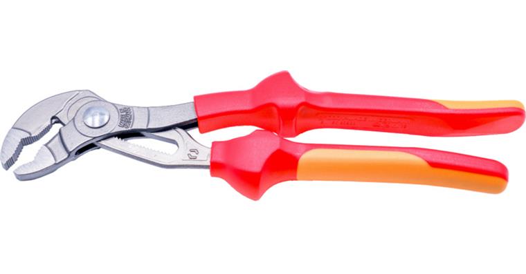 ATORN VDE water pump pliers 250 mm, 2C grip covers