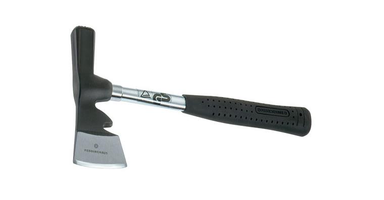 Plasterer’s hatchet steel tube handle and plastic handle 700 g