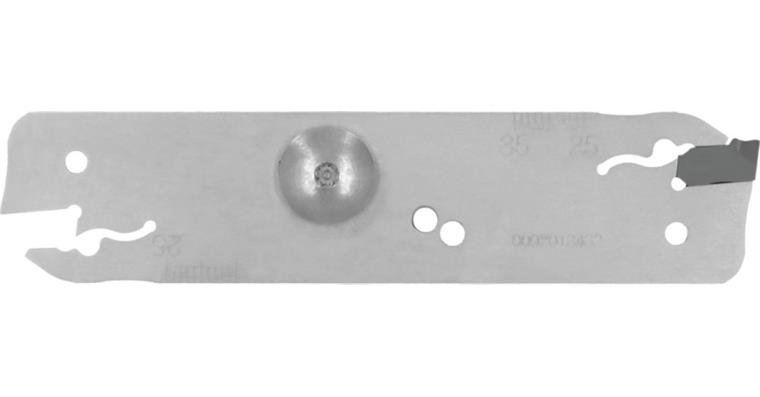 ATORN cut-off and grooving blade ABE-N 26-ASS04-C with internal cooling