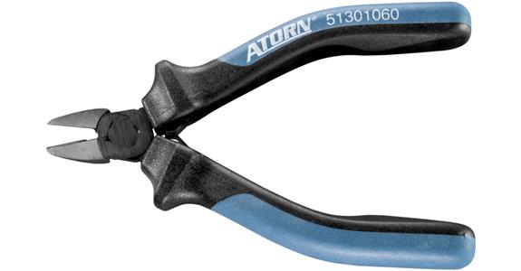 ATORN Elektronik-Seitenschneider 110 mm ohne Wate mit Drahtklemme