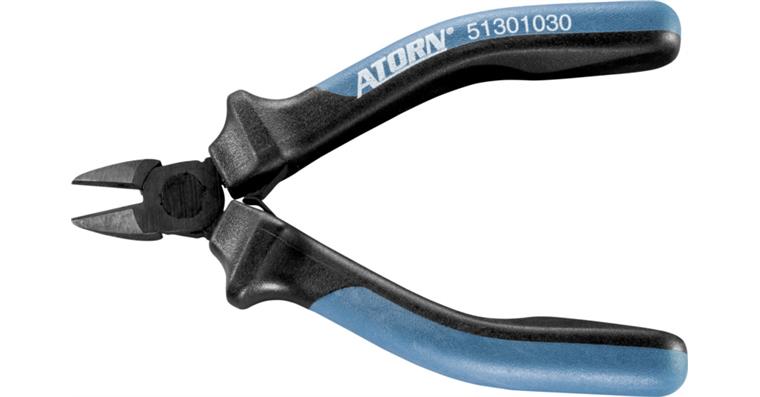 ATORN electr. side cutters, 112 mm, with bevel
